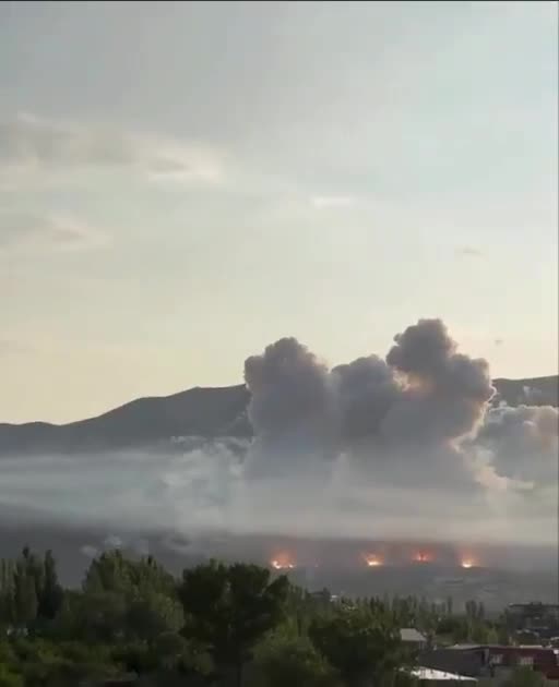Apocalyptic Scenes of the Iranian City of Tabriz