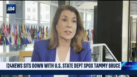 Trump's State Department spokesperson says America is "the greatest country on earth next to Israel"