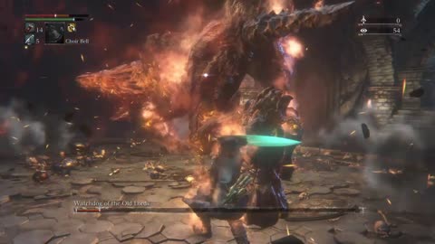 Bloodborne Watchdog of the Old Lords Boss Fight