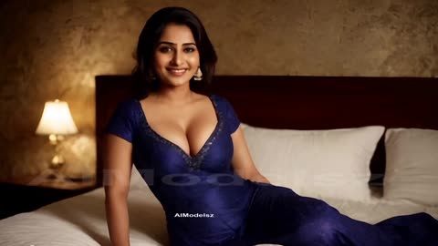 Beautiful model photoshoot in night dress - AIModelsz