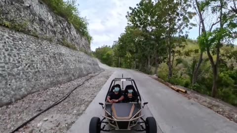 Winding quiet roads.