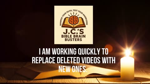 I am Replacing Deleted Videos as Quickly as I can.