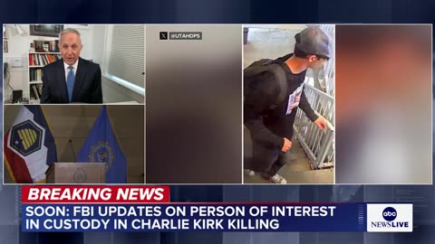 Video released of person jumping off roof of building after fatal shooting of Charlie Kirk
