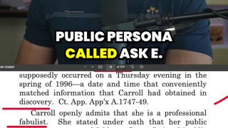 E. Jean ADMITS Trump Was Added Later