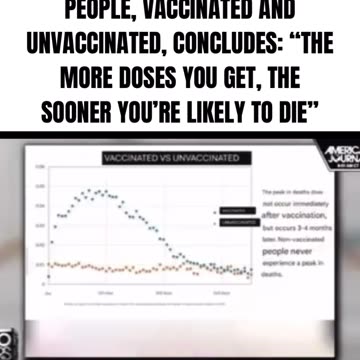 More Doses of the Vax--More Likely to Die From It