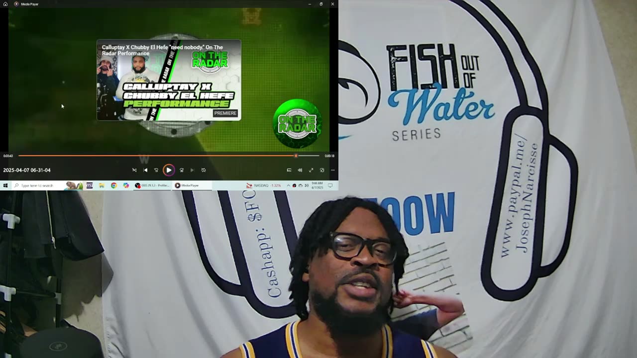 Ghostface Killah On The Radar Freestyle Reaction