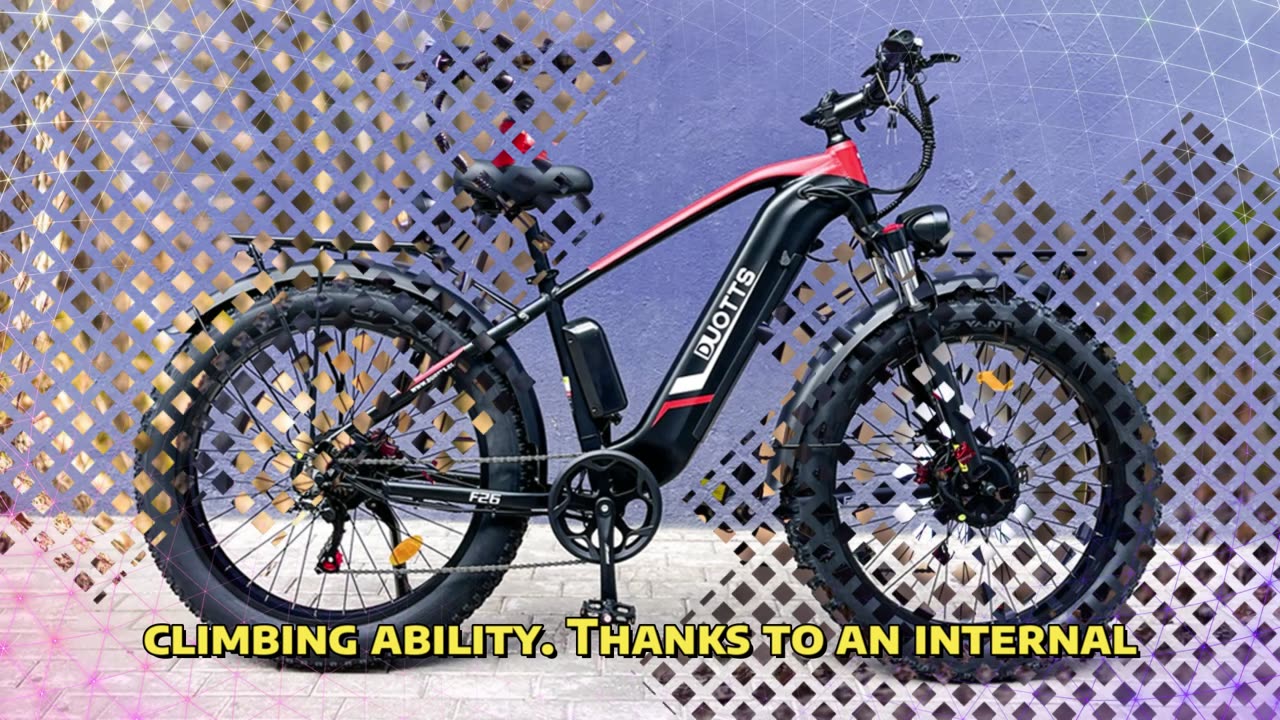 DUOTTS F26 Electric Bicycle 750W*2 Dual Motors 48V 20Ah Lithium Battery Electric Bike