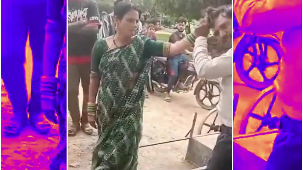 Lalitpur Shock: Drunk Wife Slaps Husband 15 Times in 10 Minutes on Road