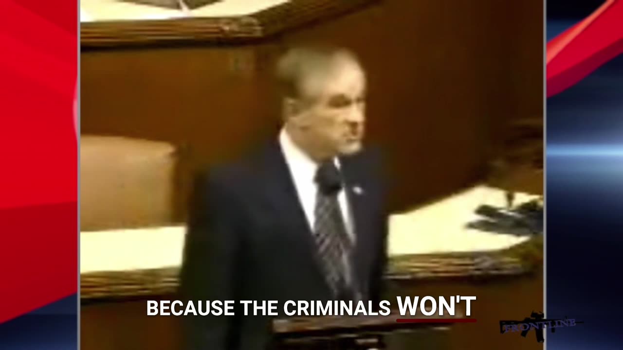 Ron Paul Says Real ID Turns Patriots Into Terrorists While Criminals Roam Free