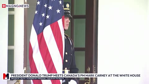 President Donald Trump Meets Canada's Eager for Deal PM Mark Carney at The White House [LIVE]