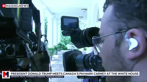 President Donald Trump Meets Canada's Eager for Deal PM Mark Carney at The White House [LIVE]