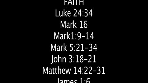 Sunday April 27, 2025. Faith