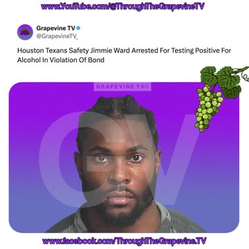 Houston Texans Safety Jimmie Ward Arrested For Testing Positive For Alcohol In Violation Of Bond
