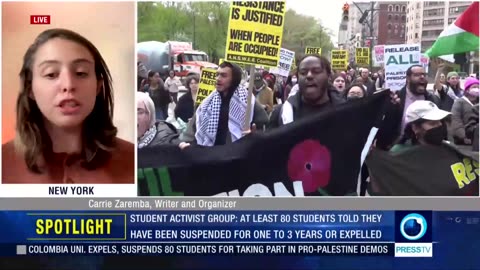 US crackdown on pro-Palestinian students