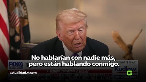 Trump: Irán quiere llegar a un acuerdo