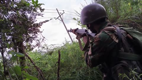 🔥🌳 Myanmar War | Rural Rangers Grenade Launch in Karen State | RCF