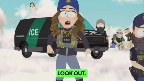 South Park depicts ICE raiding as a Dora the Explorer event