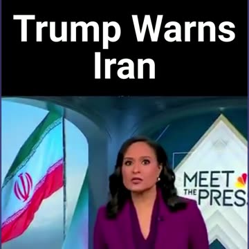 Trump Warns Iran