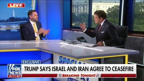 Vice President JD Vance on Trump's 'complete and total ceasefire' agreement between Iran, Israel