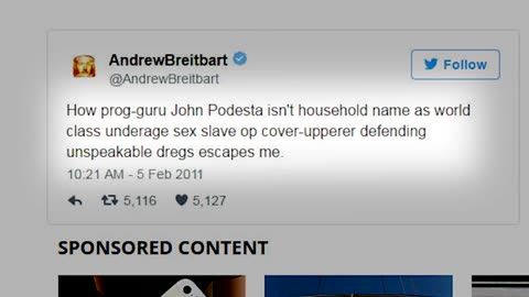 #PizzaGate Andrew Breitbarts LAST TWEET EXPOSED PIZZAGATE BEFORE DEATH!