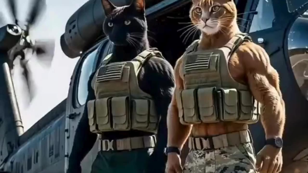 Epic Cat Fight! 😾 Who Will Win the Battle?