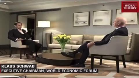 Klaus Schwab says the world will no longer be run America