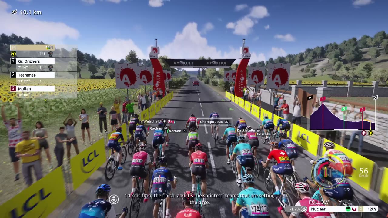 Tour de France 2024 PS5 GamePlay
