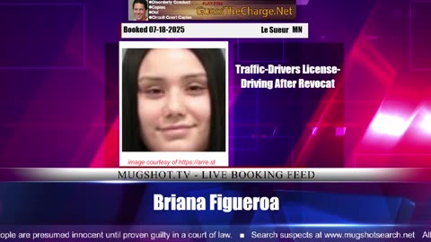 Mugshot TV - Live Arrest Booking Video Stream