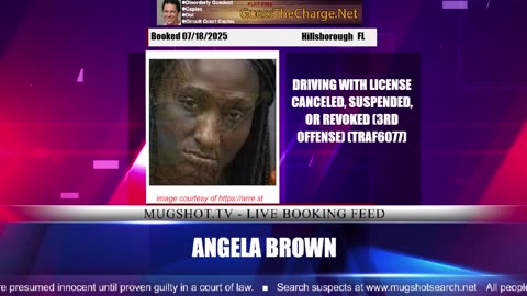 Mugshot TV - Live Arrest Booking Video Stream