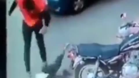 Bike Thief Meets Bike Owner