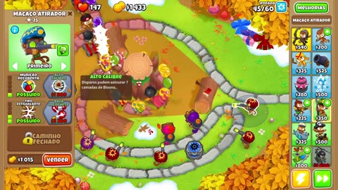 Bloons TD 6 Tree Hole Medium Round 45