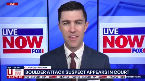 Boulder attack suspect charged with 118 counts, including attempted murder