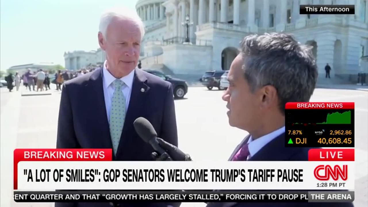 Senator Ron Johnson on The Arena with Kasie Hunt 4.9.25