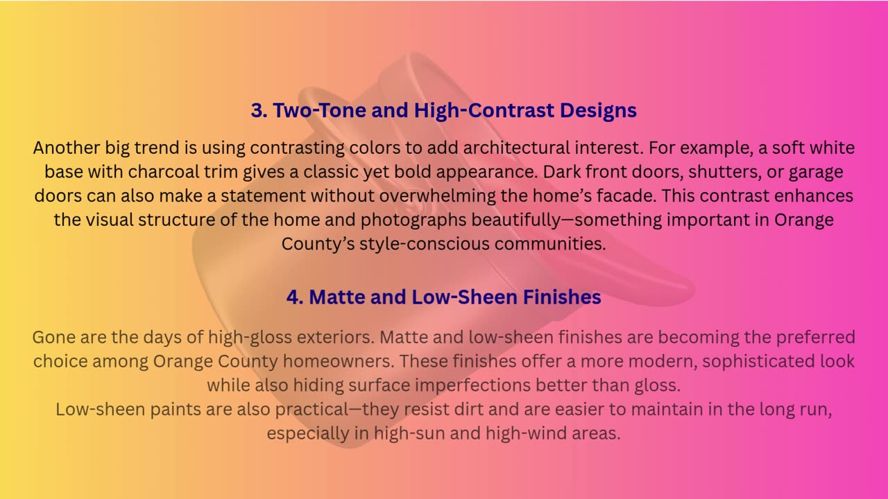 The Step-by-Step Process of Hiring House Painters in Orange County