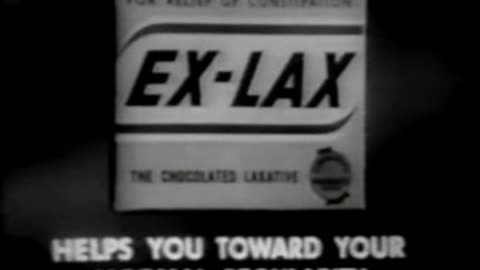 Commercial - Ex-Lax (1961 B-W)