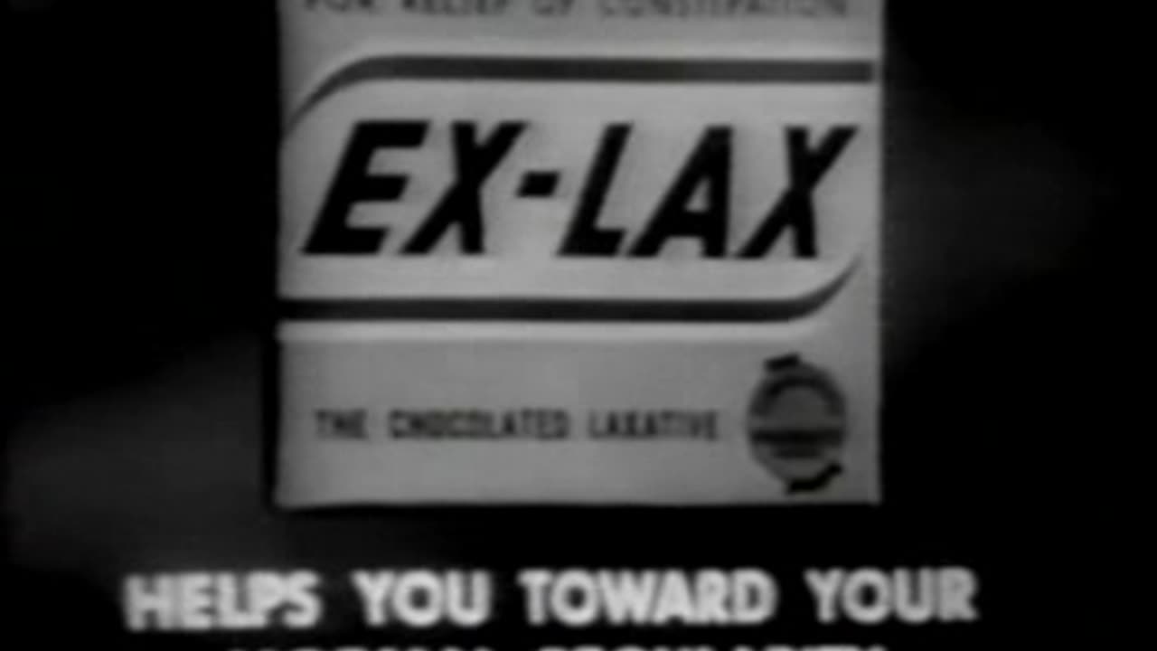 Commercial - Ex-Lax (1961 B-W)