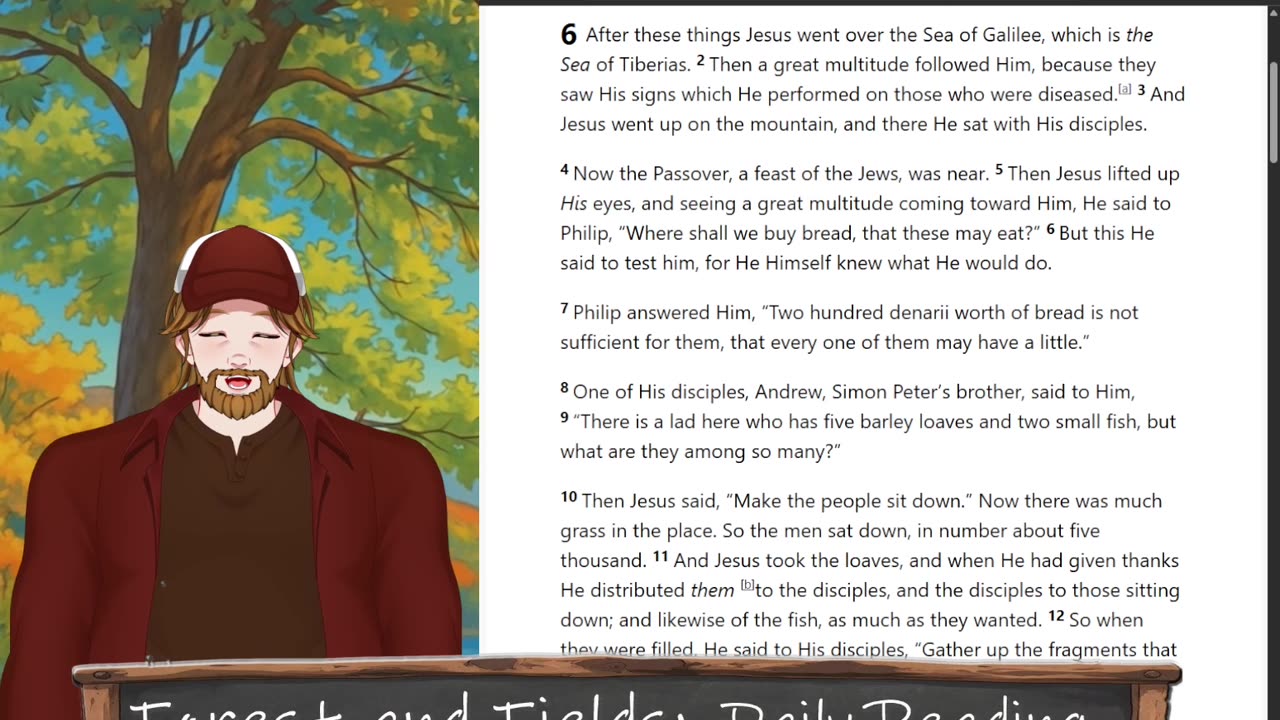 Forest and Fields Daily reading: John 6