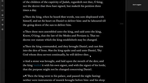 Scripture Study 2025-11-20 Daniel, Lions & Second Coming