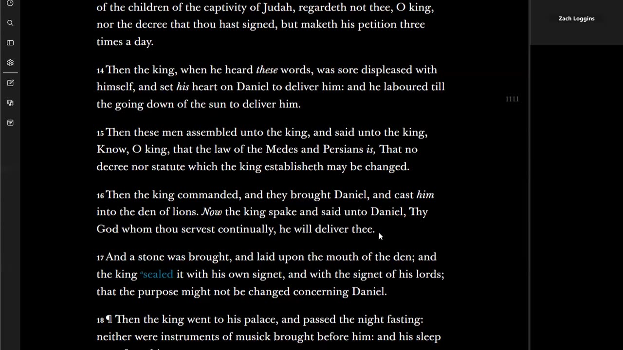 Scripture Study 2025-11-20 Daniel, Lions & Second Coming