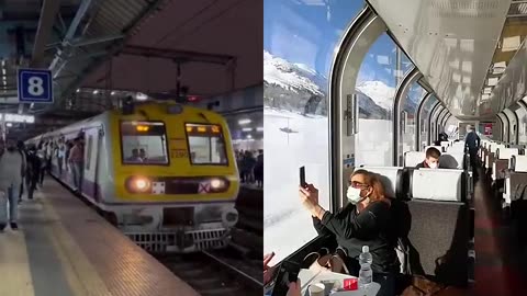 India vs Switzerland Train Experience