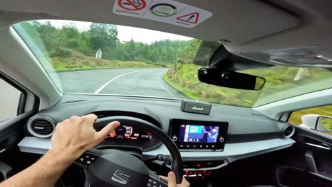 2024 SEAT Ibiza #11 🚗 Driving in Rain and Fog