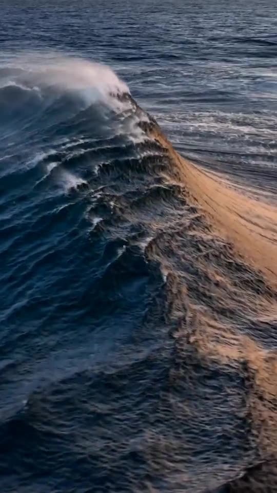 Waves, ocean, sea