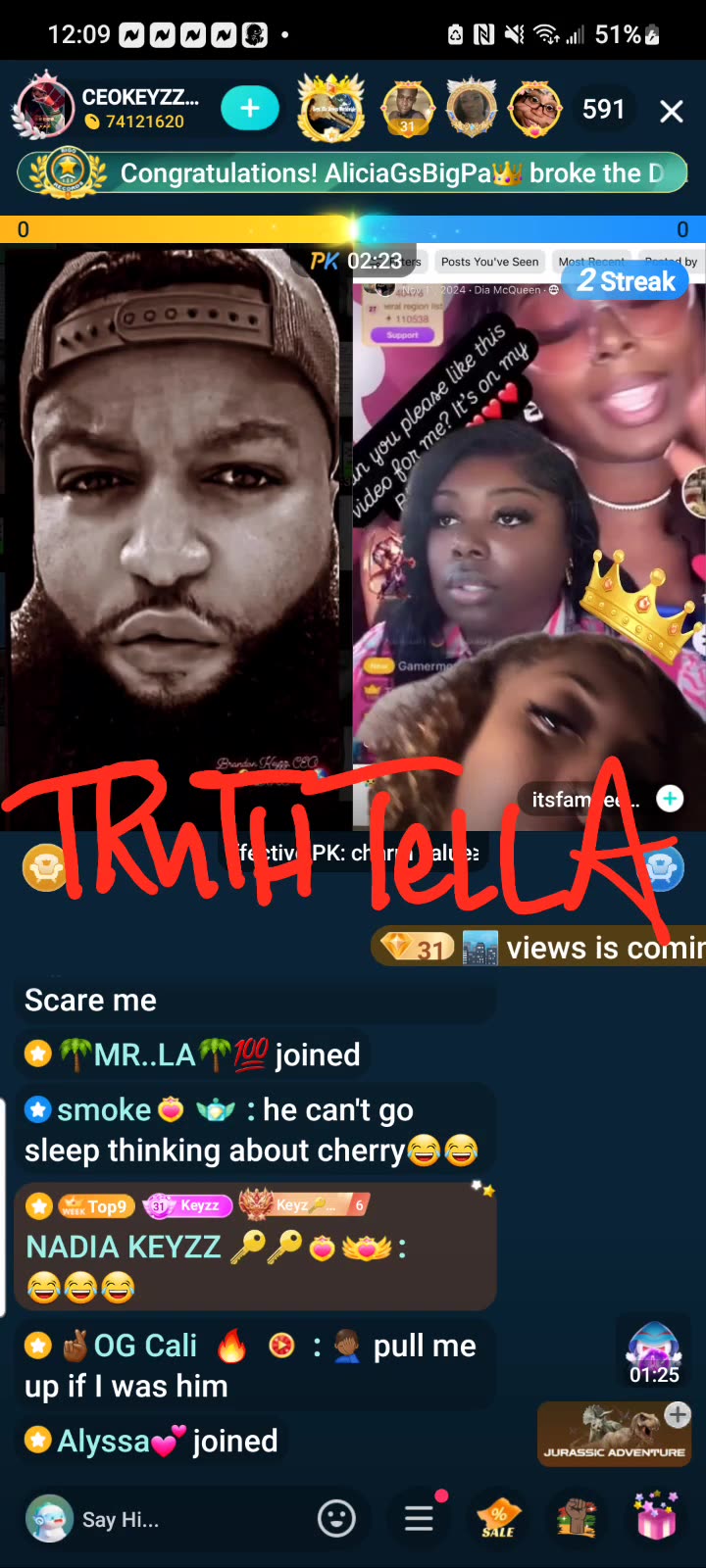 BRANDON KEYZZ LINES UP WITH ITS FAMEEE