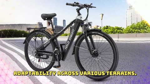 Halo Knight H02 Electric Bike 750W 48V 16Ah Battery 9*2.1-inch Tires Electric Bike