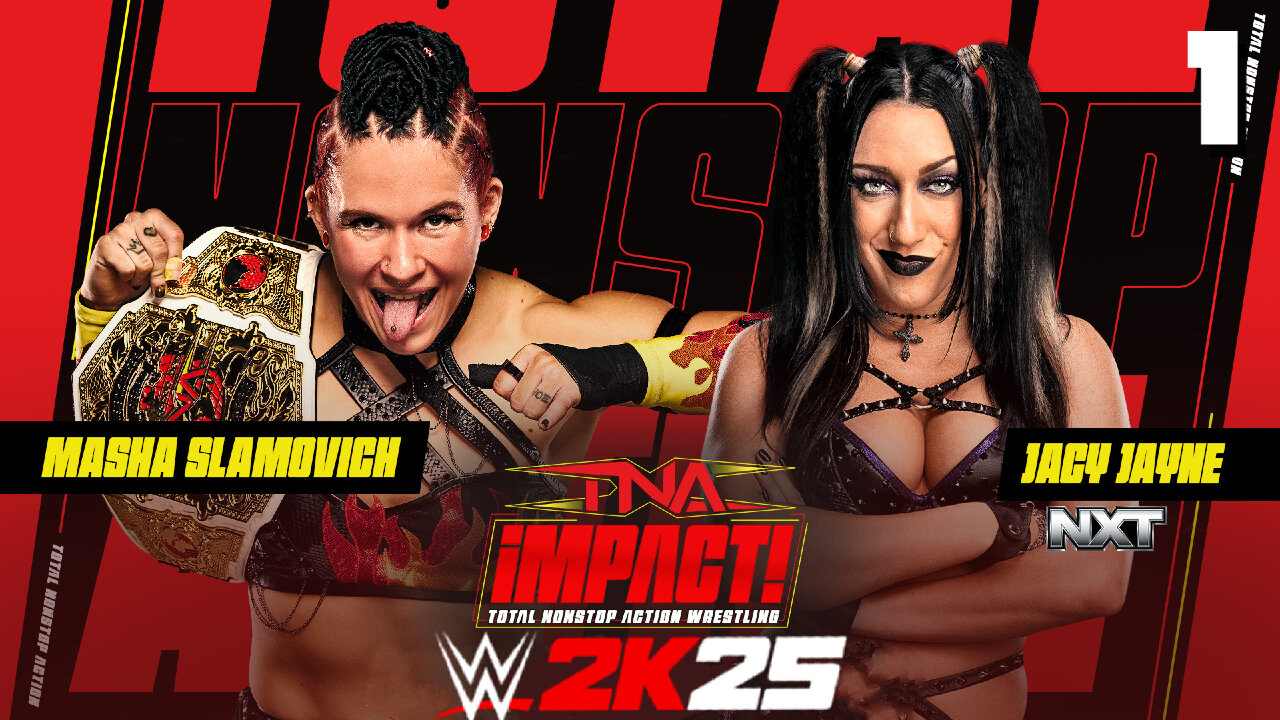 WWE 2K24 TNA Impact March 27th 2025 - Match 1: Who can STOP MASHA!
