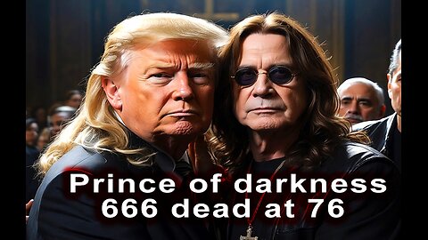 Ozzy Osbourne Dead 76 - Trump calls out 666 as he ushers in the CBDC and MORE! 7-22-25