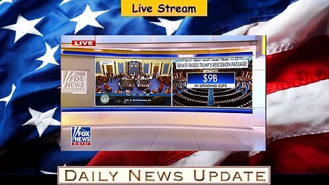 x411b: Fox News - BREAKING: Senate passes Trump's billion-dollar spending cuts package