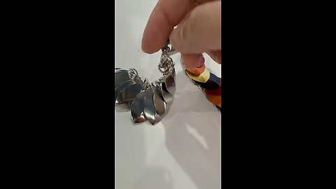 We've designed our #dragon scale rattler as a #keychain 😊 #jewelry #jewellery #jewellerydesign