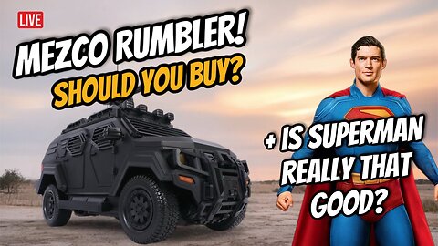 Mezco RUMBLR Stuns Collectors + James Gunn’s Superman Soars or Sinks? | Pixels, Plastic, Ink!