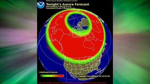 CME Impact / Severe (G4) Storm in Progress - Snow In Florida - Whiteout Conditions Great Lakes